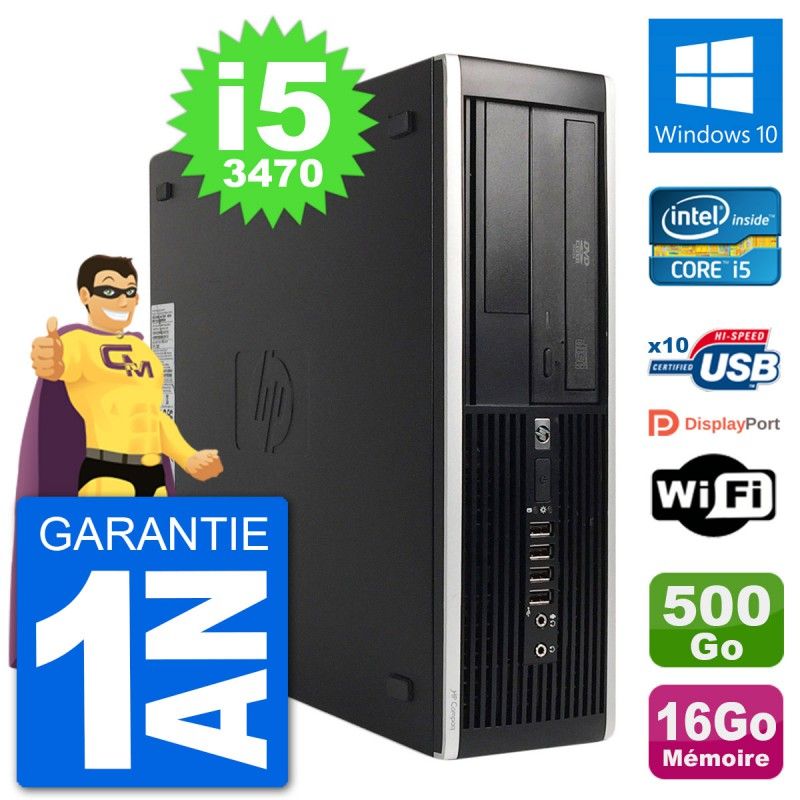 Ordinateur de bureau HP 8300 Elite SFF