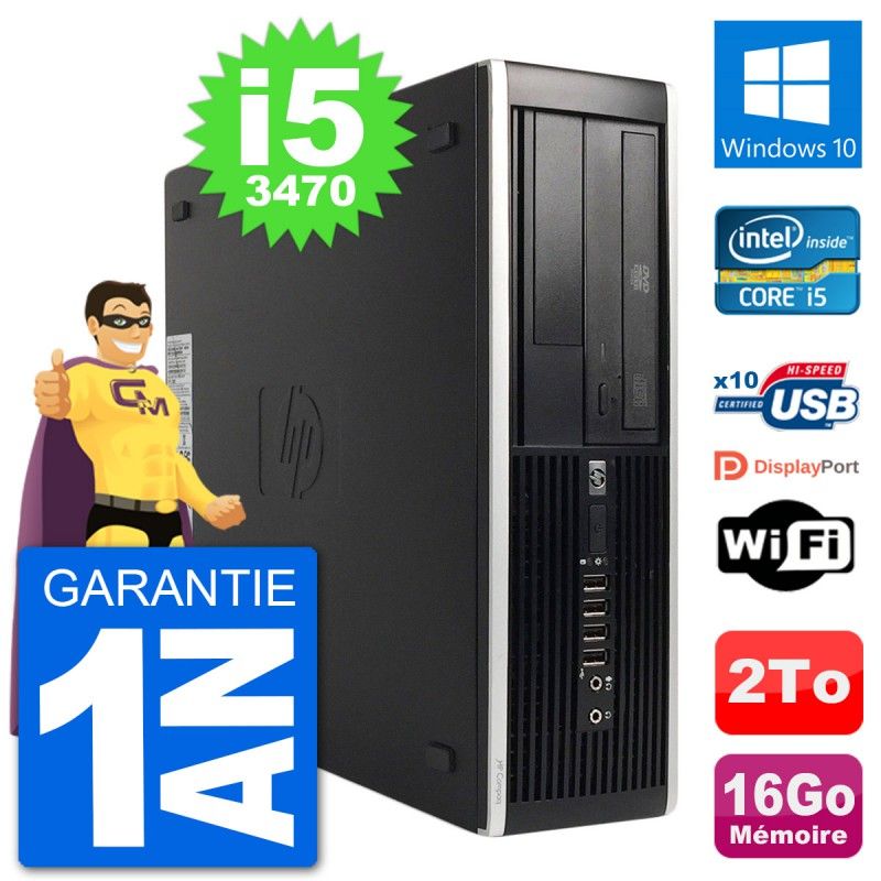 Ordinateur de bureau HP 8300 Elite SFF
