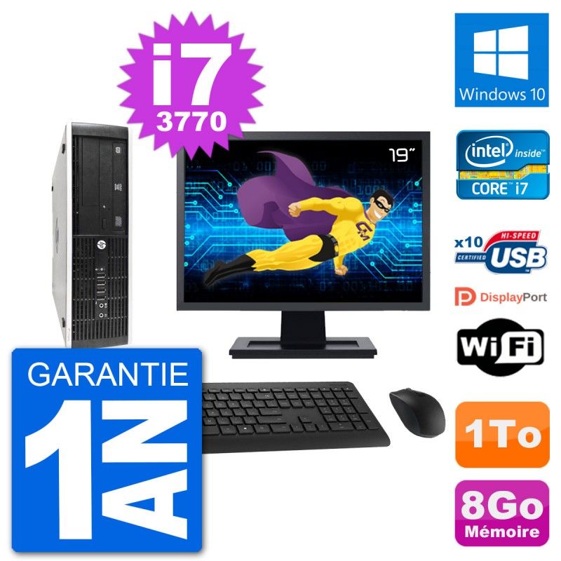 Ordinateur de bureau HP 8300 SFF