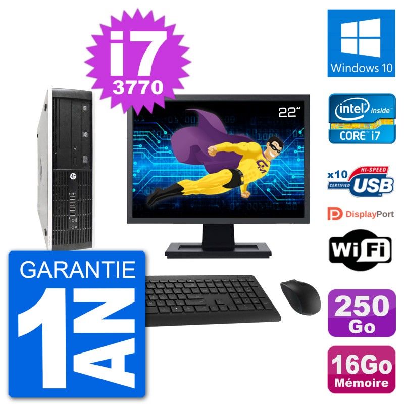 Ordinateur de bureau HP 8300 SFF