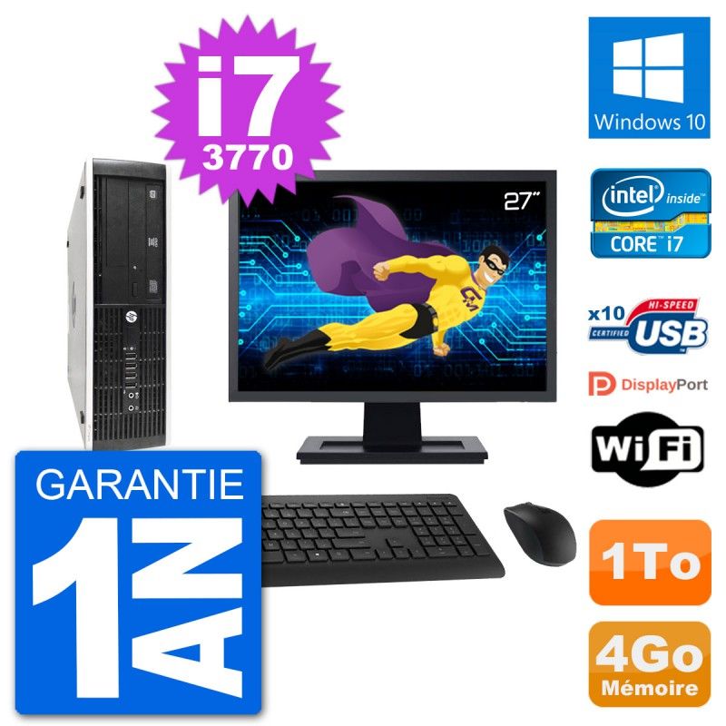 Ordinateur de bureau HP 8300 SFF