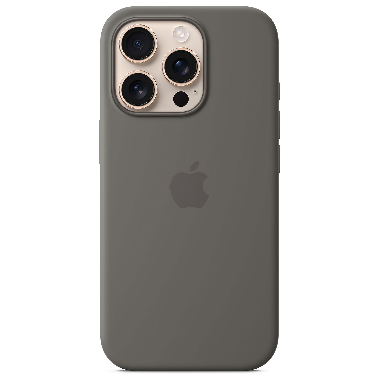 Apple Silicone Case with MagSafe Mineral Grey Apple iPhone 16 Pro