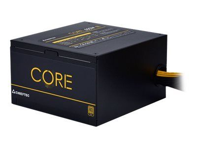 Chieftec Core Series BBS-500S - Alimentation PC - ATX12V 2.3/ EPS12V/ PS/2 - 80 PLUS Gold - CA 100-240 V - 500 watt - PFC active
