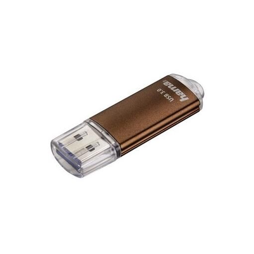 Unidad flash USB Hama Laeta 64GB Tipo A USB 3.2 (3.1) Gen 1 Marrón