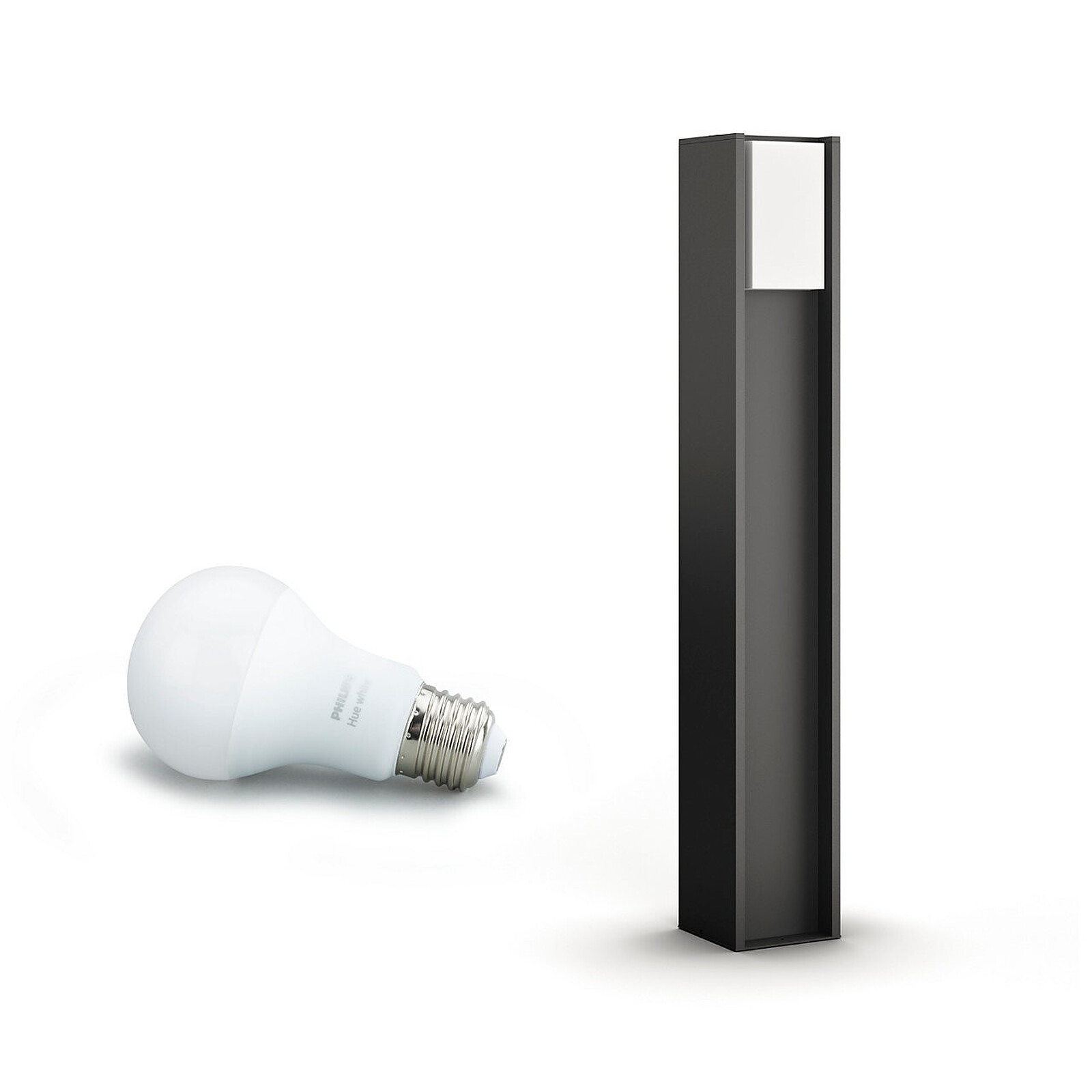 Philips Hue White TURACO Bollard Light 9.5W - Anthracite