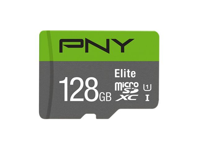 PNY Elite 128GB MicroSDXC UHS-I Card (Class 10)