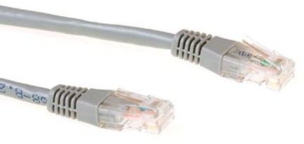 Intronics ECON-Line 5m CAT 6 UTP RJ-45 Cable (Gray)