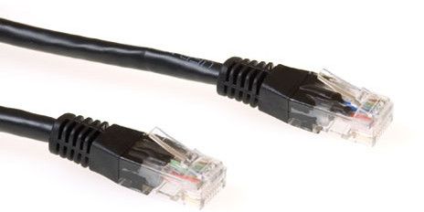 Intronics ECON-Line 1.5m CAT 6 UTP RJ-45 Cable (Black)
