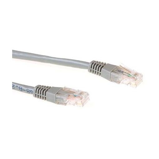 Câble Intronics ECON-Line 2 mètres CAT6 RJ-45, Gris RAL 7045