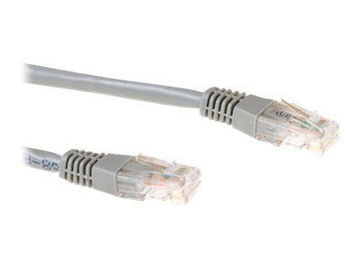 Intronics ECON-Line 1m CAT6 UTP RJ-45 Cord, Gray