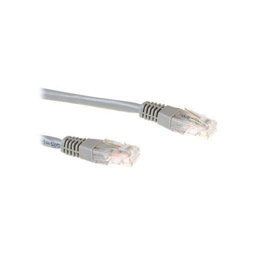 Câble de connexion Intronics ECON-Line 1 m CAT6 UTP RJ-45, gris RAL 7045