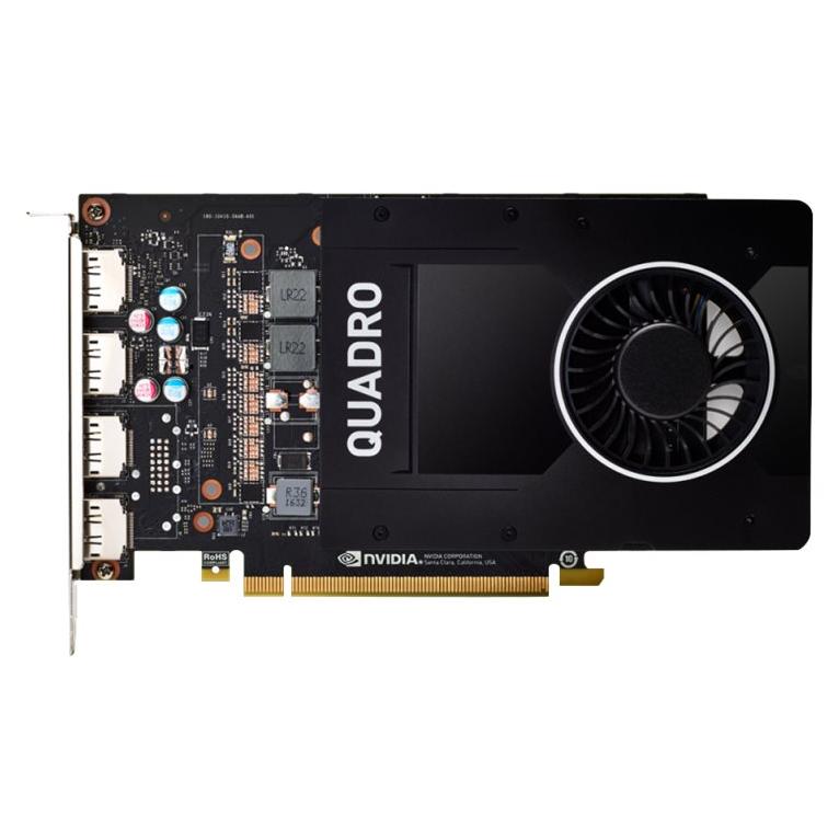 Tarjeta gráfica NVIDIA Quadro P2200 - 5GB GDDR5X - PCIe 3.0 x16 - 4 puertos DisplayPort
