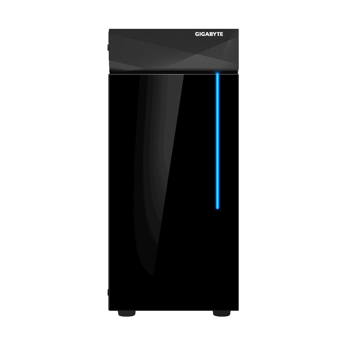 Gigabyte C200 GLASS Case - Black - ATX Mid-Tower with Tempered Glass Side Panel