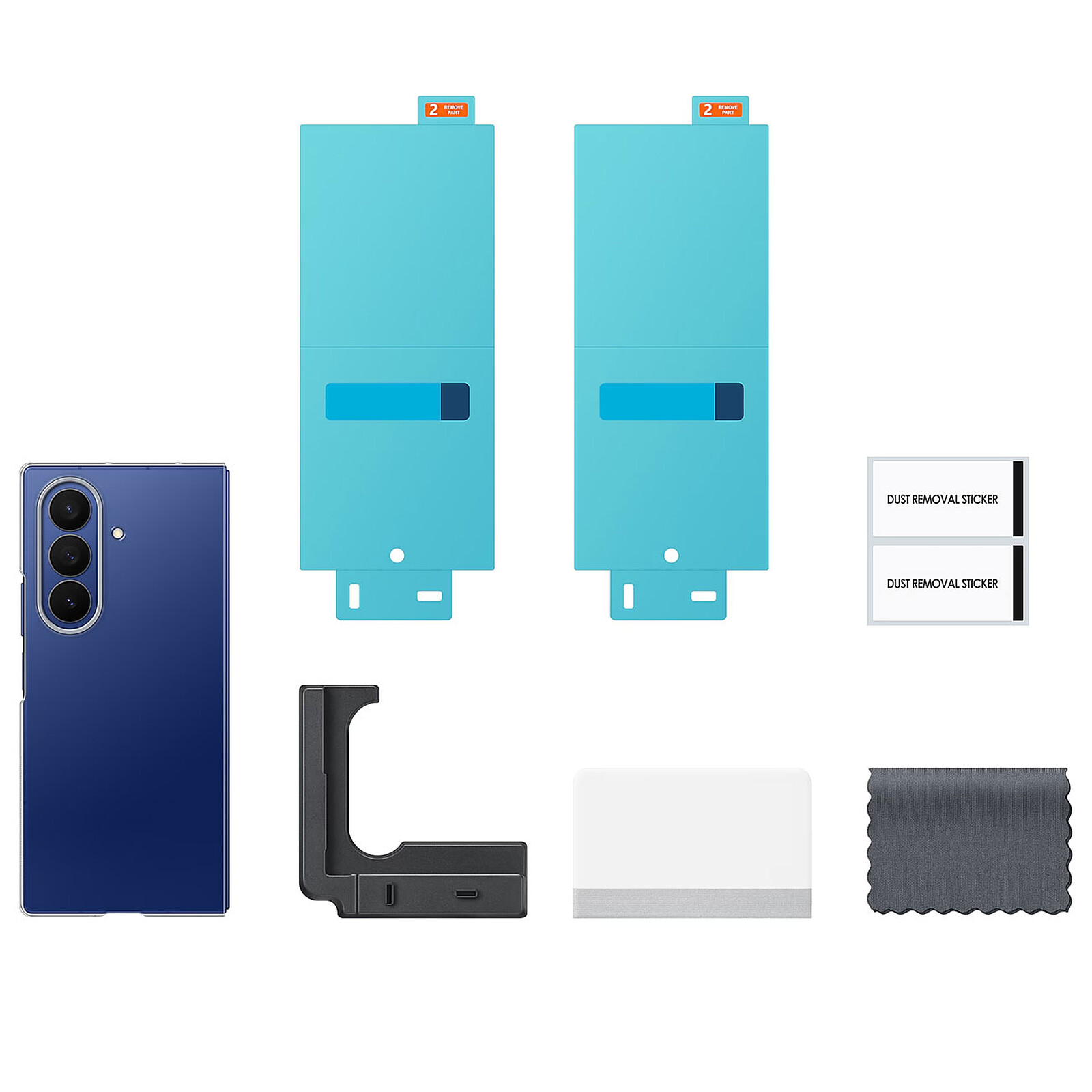 Samsung Pack Transparent Case + Galaxy Z Fold 7 Film