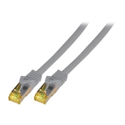 Cable de conexión EFB-Elektronik RJ45 a RJ45 - 20 m - Cat 7 - Blindado - Gris
