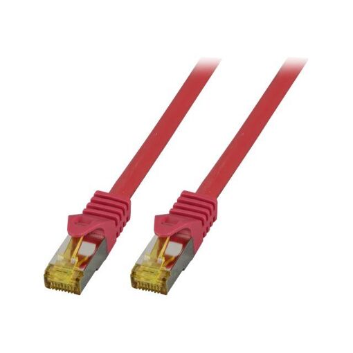 Cable EFB-Elektronik RJ-45 - 20m SFTP Cat 7/Cat 6a - Rojo