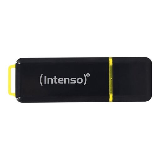 Unidad Flash Intenso Alta Velocidad - 64 GB - Negro y Amarillo