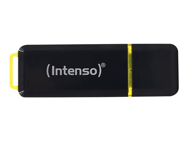 Unidad Flash Intenso de Alta Velocidad - 128 GB - Negro Amarillo