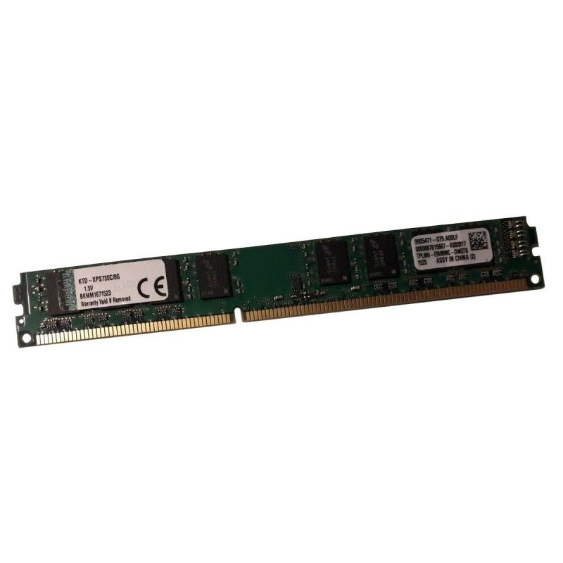 Kingston 8GB DDR3 1600MHz Low Profile RAM (KTD-XPS730C/8G)