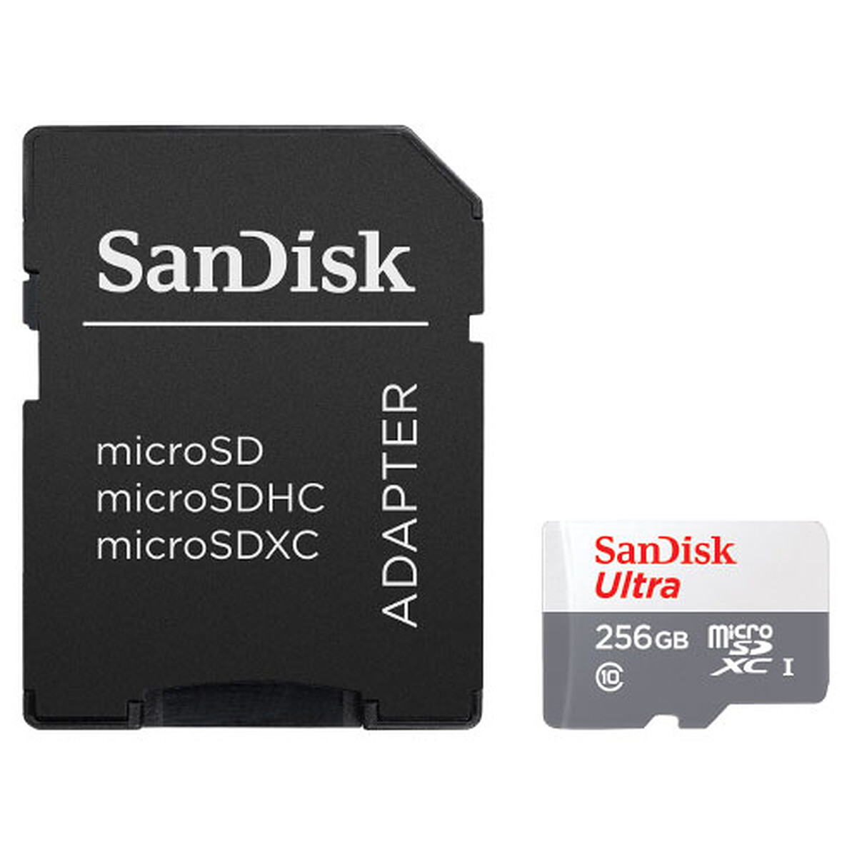 SanDisk Ultra 256GB microSDXC Card + SD Adapter