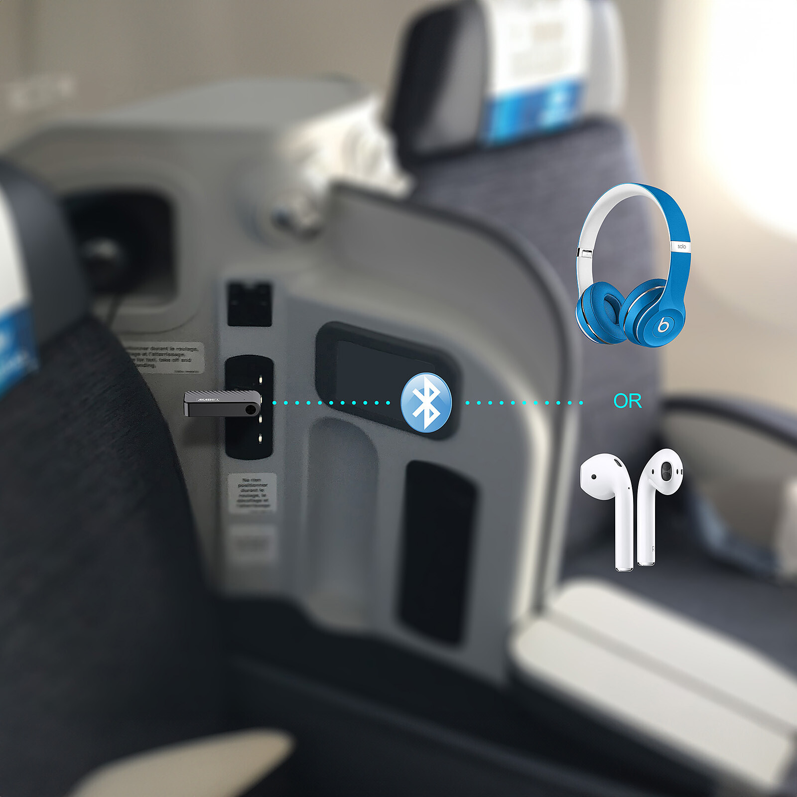 Akashi Bluetooth Jack Wireless Audio Transmitter