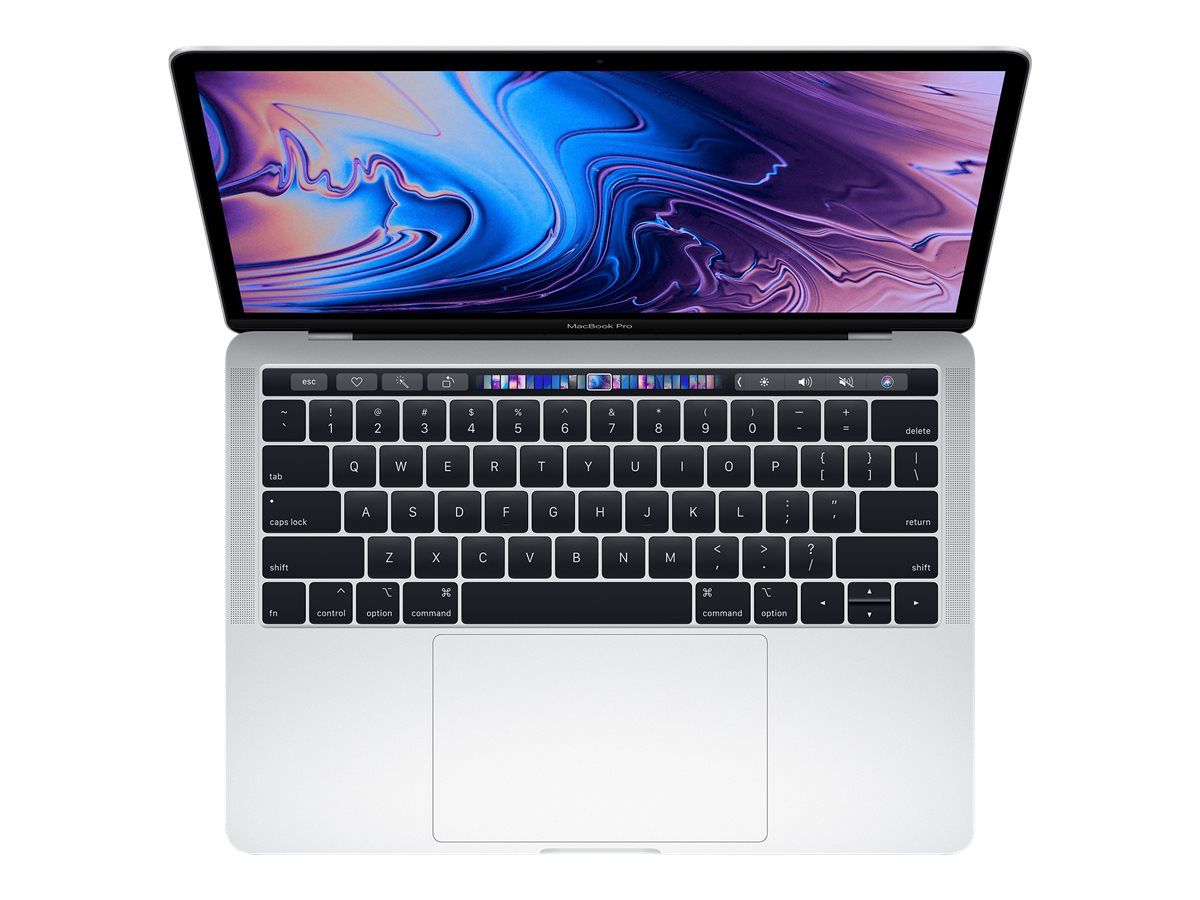 Apple MacBook Pro 13-inch with Touch Bar (2019) - Core i5, 8GB RAM, 256GB SSD, Silver AZERTY