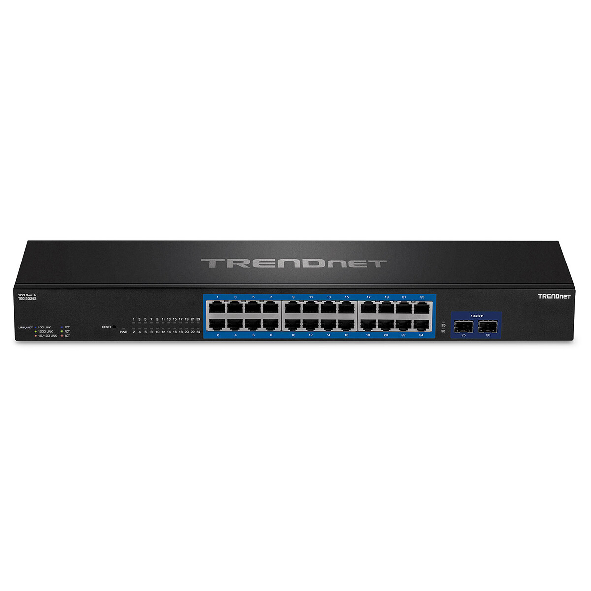 Trendnet TEG-30262 24-Port Gigabit Ethernet Switch with 2 SFP+ Slots
