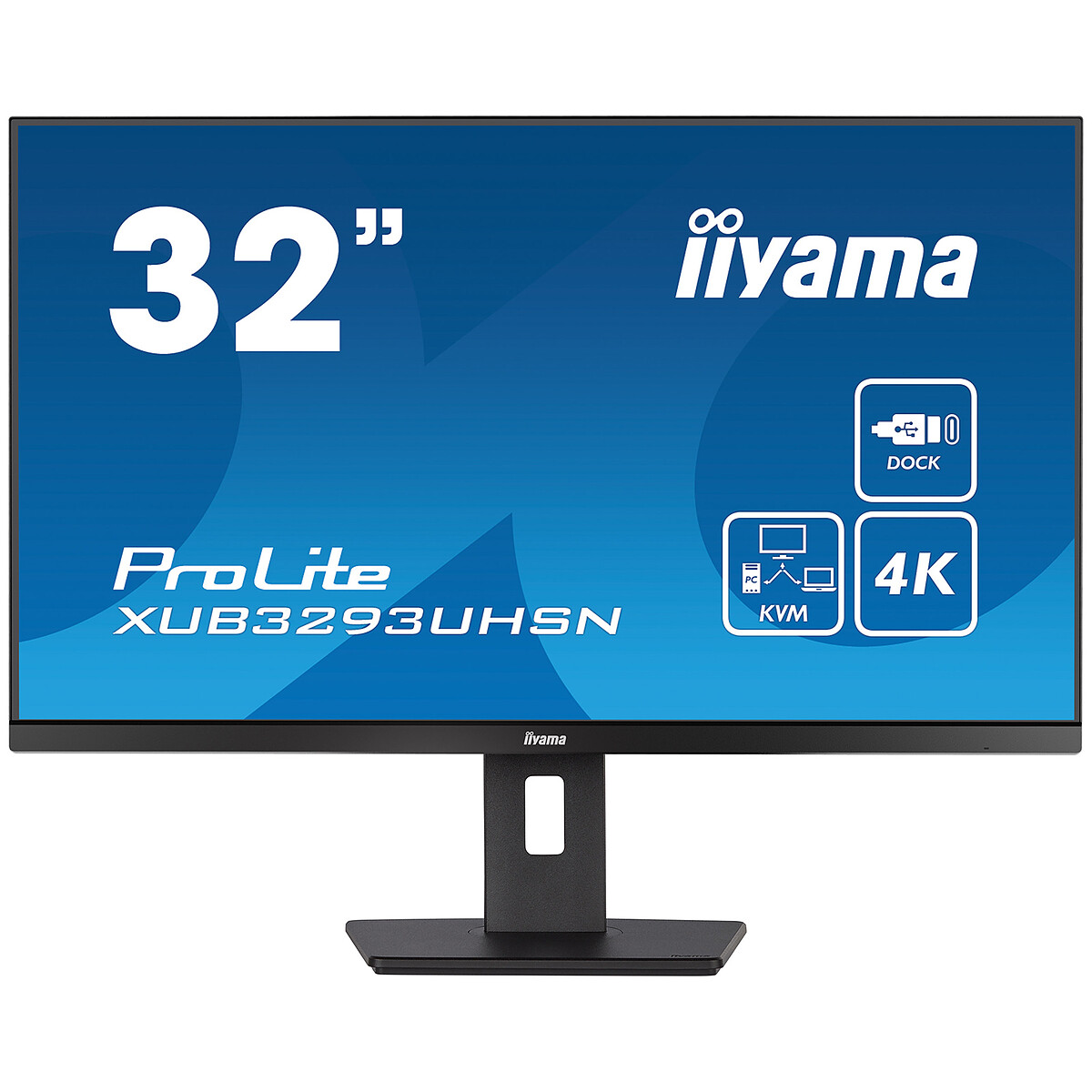 Monitor iiyama LED de 31,5" - ProLite XUB3293UHSN-B5