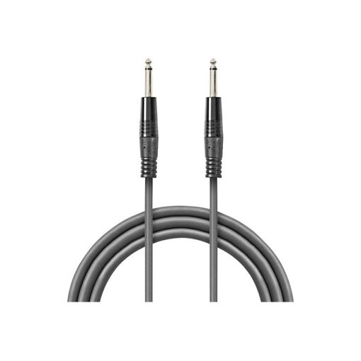 Câble audio Nedis OnStage - 3 m, mâle mono à mâle mono - Gris foncé