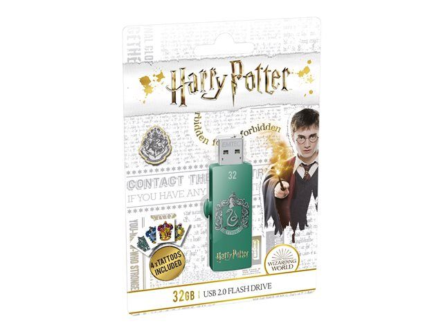 Unidad flash Dexxon Harry Potter M730 Slytherin - 32 GB - USB 2.0