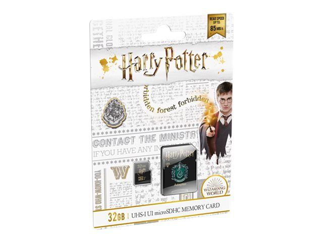 Dexxon Slytherin Harry Potter Flash Memory Card (MicroSDHC Adapter - 32GB - UHS-I U1)