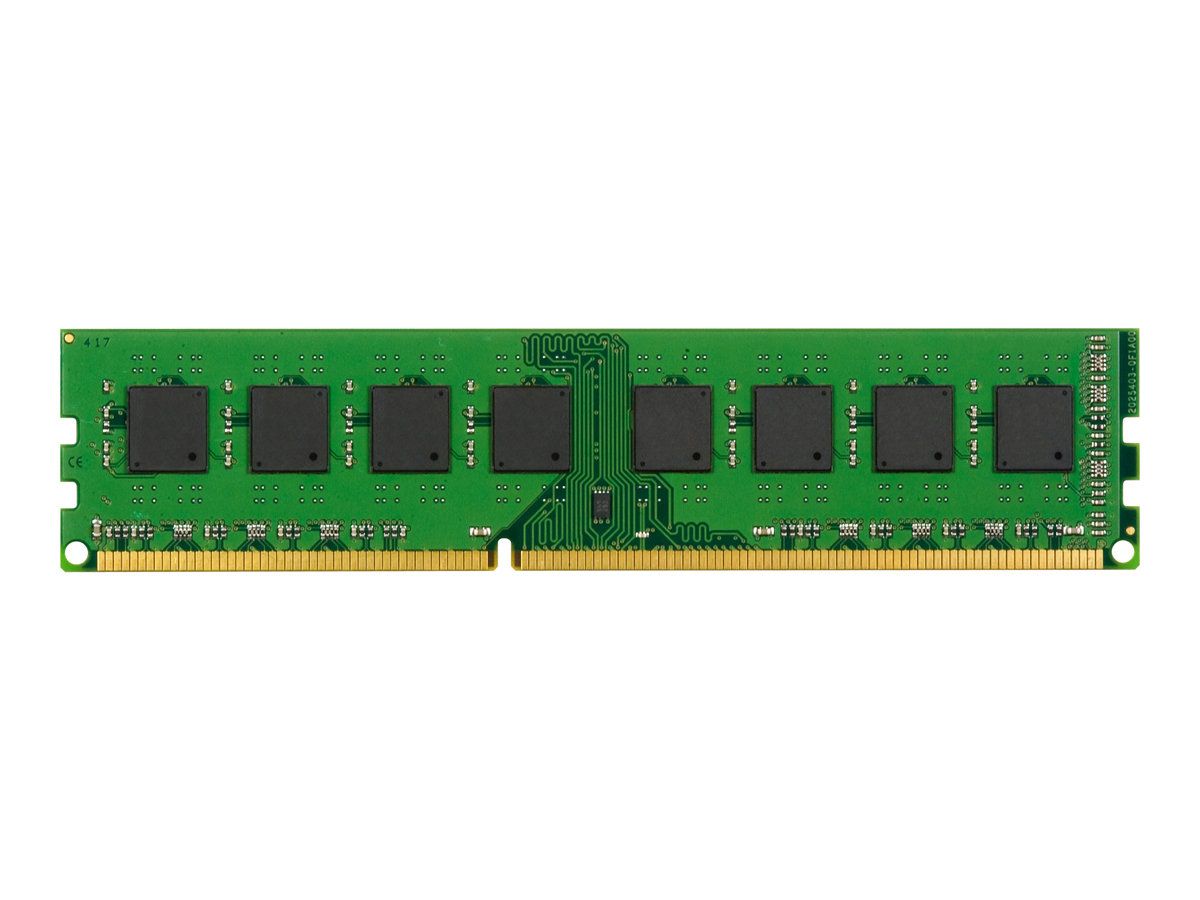 Kingston 4GB DDR3 Memory Module (240-pin DIMM, 1600MT/s, PC3-12800, CL11, 1.5V, Unbuffered, Non-ECC)