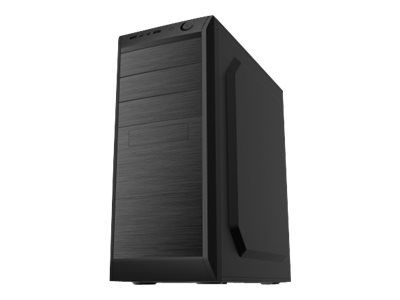 CoolBox F750 ATX Case - Black - USB/Audio
