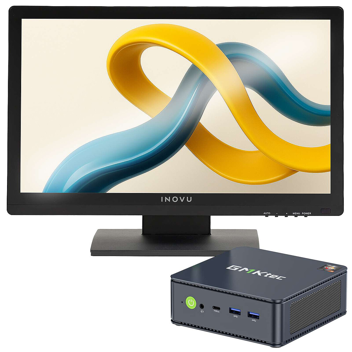 Generic Mini PC Workstation, Ryzen 7 5825U, 16GB RAM, 512GB SSD, Wi-Fi 6/Bluetooth, Windows 11 Pro
