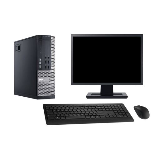 Dell Optiplex 9020 SFF Computer - 27" Screen, Intel i3-4130, 4GB RAM, 1TB HDD, Windows 10, WiFi