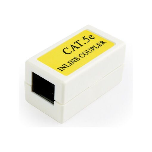 Conector de red Gembird - Blanco CAT 5e RJ-45 (M) a RJ-45 (M)