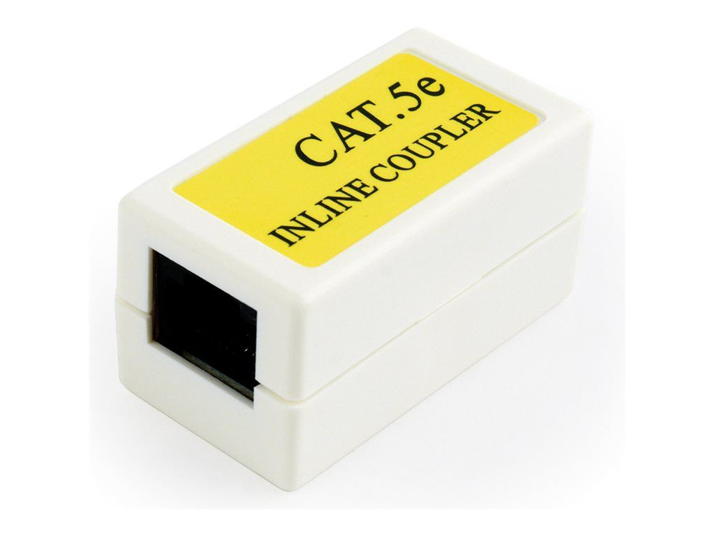 Gembird Network Connector - CAT 5e White RJ-45 (F) to RJ-45 (F)
