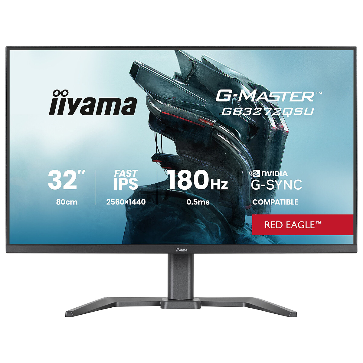 Iiyama 31.5" LED G-Master GB3272QSU-B1 Red Eagle