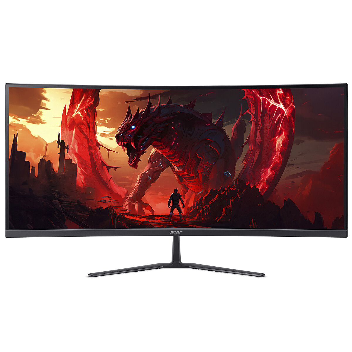 Acer 34" Curved LED Monitor - ED340CURJ0bmiipx