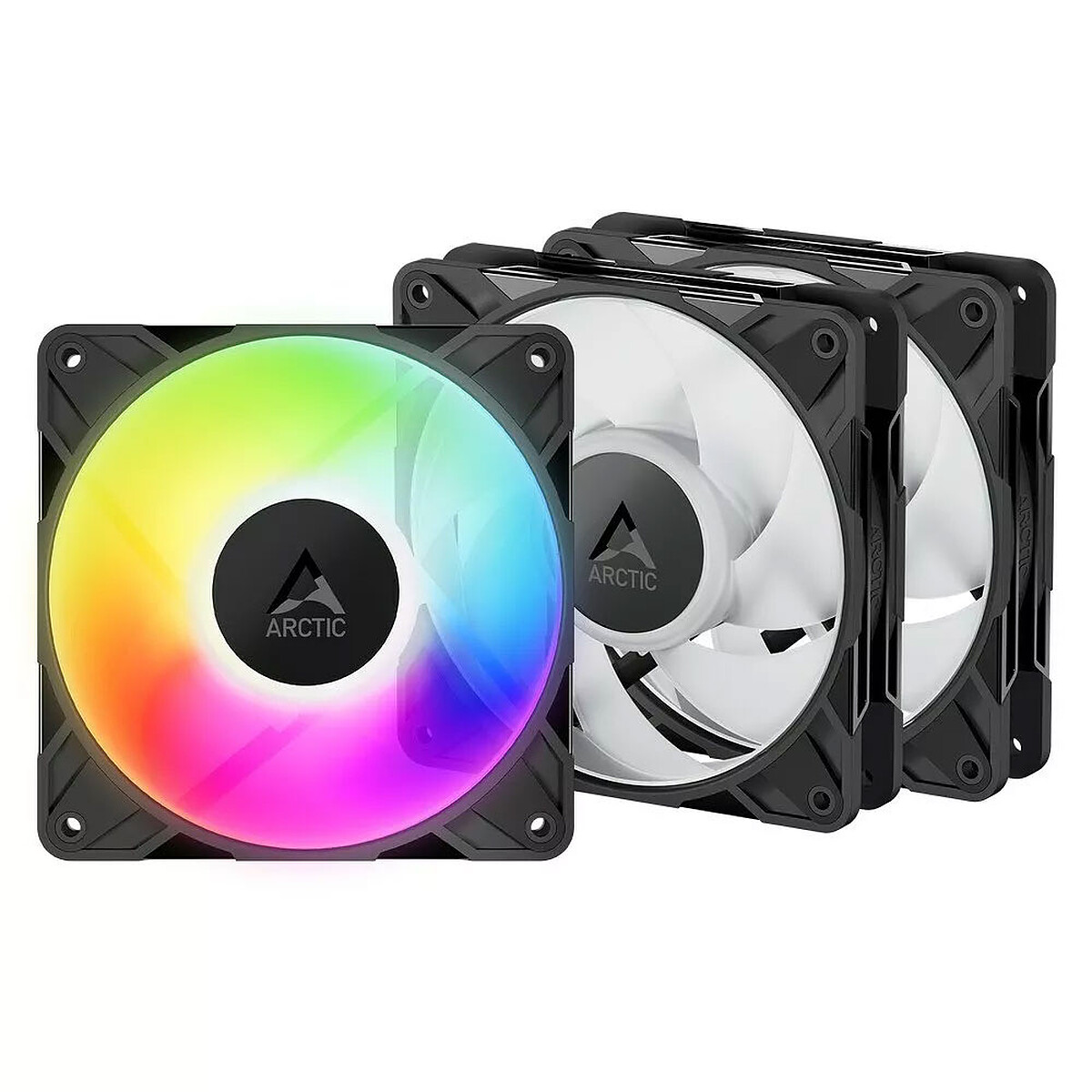Arctic P12 Pro A-RGB LN (Black) - Pack of 3