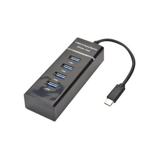 Concentrateur MCL Samar USB 3.0 Type-C à 4 ports