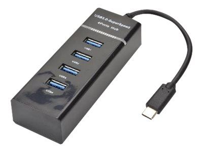 MCL Samar 4-Port USB 3.0 Type-C Hub