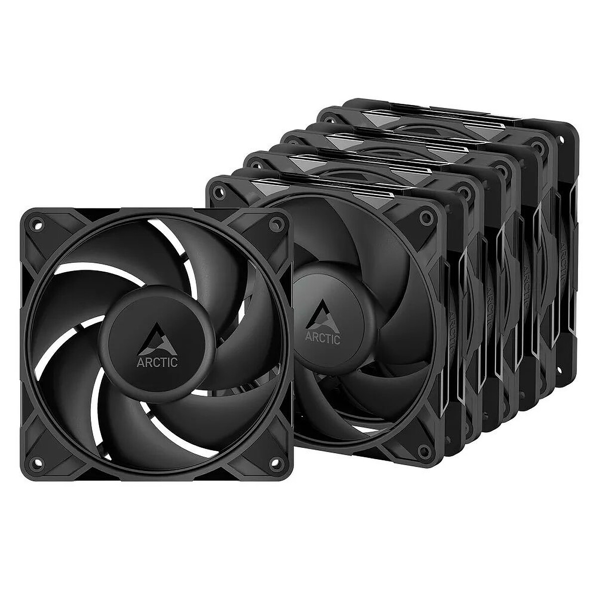 Arctic P12 Pro PST LN Black - 5-Pack