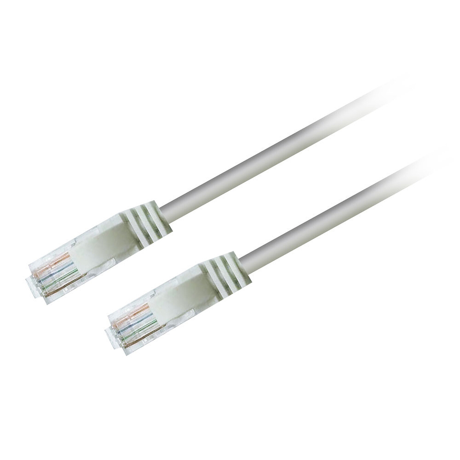 Textorm RJ45 CAT 5E UTP cable - male/male - 5 m - White