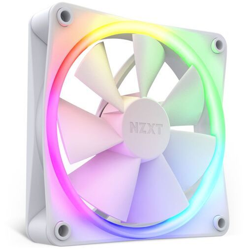 Ventilador NZXT F120 RGB Blanco 120x120x26 mm