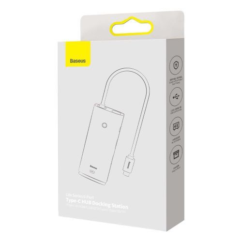 Adaptador Baseus Lite 5 en 1