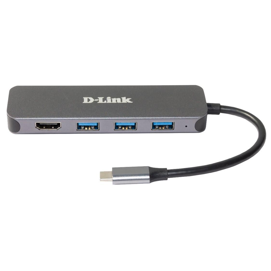 D-Link DUB-2333 - Docking Station - USB-C / Thunderbolt 3 - HDMI