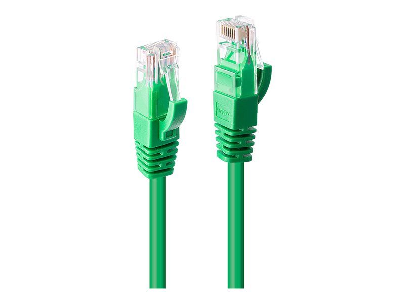 Lindy CAT6 Molded RJ-45 Cable, Green