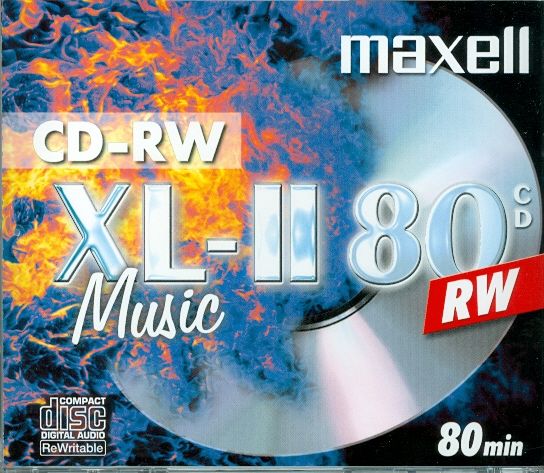 Maxell XL II 80MU CD-RW 700MB (80min)
