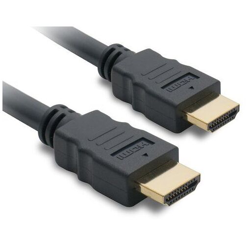 Cable HDMI y Ethernet de alta velocidad DLH - 2 m - Negro - Compatibilidad 4K